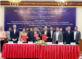 Laos approves feasibility study of floating solar farm